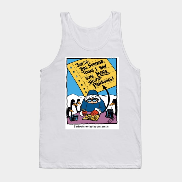 Antarctic Birwatcher Tank Top by BRAVOMAXXX